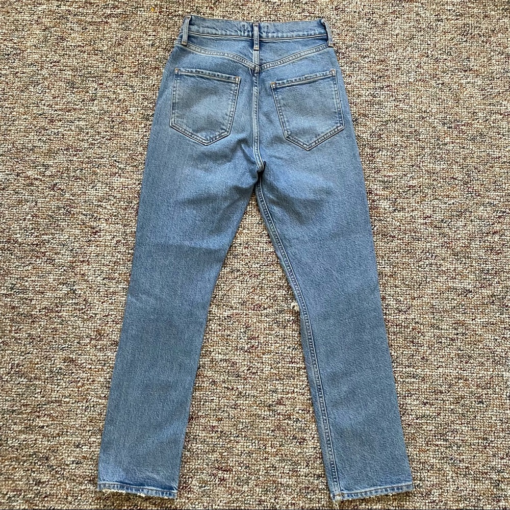 Agolde Riley High Rise Jeans - Picture 5 of 8